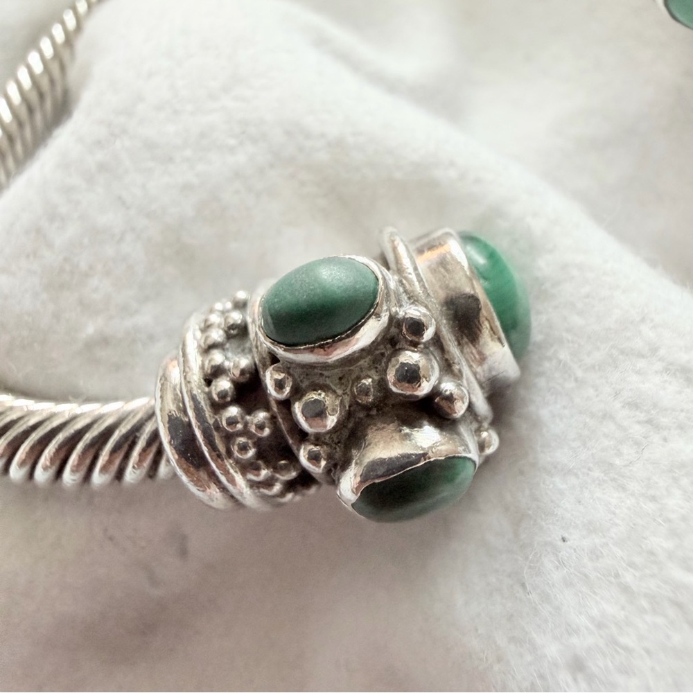 Solid Sterling Silver Twisted Cable Cuff Bracelet… - image 7